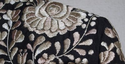 画像3: ハンガリー絹刺繍ボレロ
