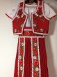 画像6: カロタセグ民族衣装7歳用レッド (6)