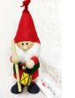 画像1: 北欧木製人形サンタの妖精ランプ (1)