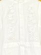 画像4: ハンガリーマチョー男女兼用刺繍ブラウス白（白刺繍） (4)