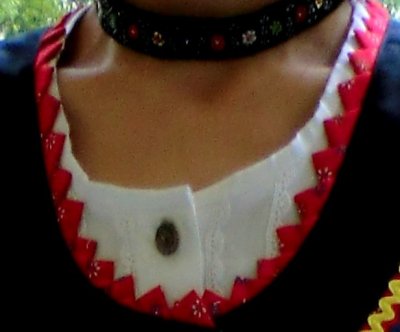 画像2: トランシルバニア・メズーシェーグ民族衣装3点セット（赤）